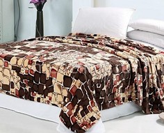 Плед (180х220 см) Камешки Amore Mio
