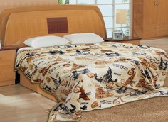 Плед (180х220 см) City Tex Republic
