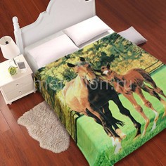 Плед (200х220 см) Horses Buenas Noches