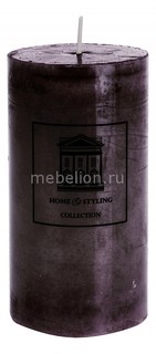 Свеча декоративная (13 cм) Marble 320518 ОГОГО Обстановочка