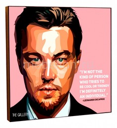 Панно (25х25 cм) DiCaprio 316924 ОГОГО Обстановочка