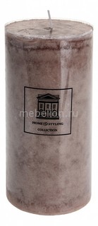Свеча декоративная (18 cм) Marble 320451 ОГОГО Обстановочка