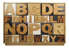 Комод Alphabeto Birch Этажерка