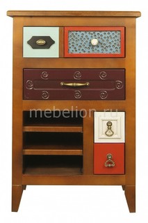 Тумба комбинированная Gouache Birch Этажерка