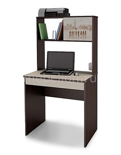 Стол компьютерный Орион 5.10 венге/дуб кобург Витра