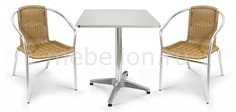 Набор уличный LFT-3099A/T3125-60x60 Cappuccino 2Pcs Afina