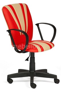 Кресло компьютерное Spectrum красный/бежевый Tetchair
