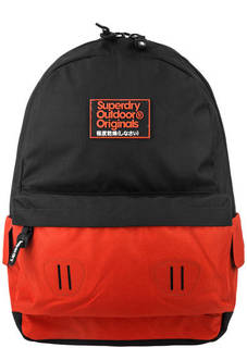 Текстильный рюкзак с одним отделом Superdry