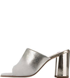 Замшевые сабо на устойчивом каблуке Högl