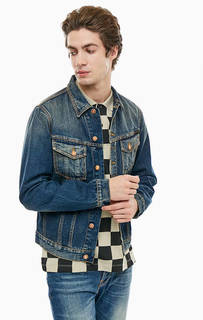 Джинсовая куртка на болтах Nudie Jeans