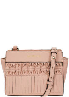 Кожаная сумка через плечо Love Moschino