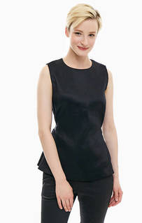 Льняной топ с завязками United Colors of Benetton