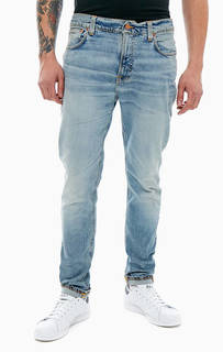 Зауженные джинсы с заломами Nudie Jeans