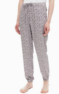 Домашние брюки из вискозы с манжетами Calvin Klein