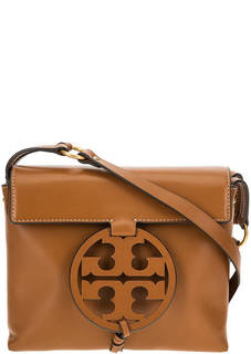 Маленькая сумка через из гладкой кожи Tory Burch