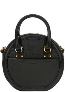 Сумка из зерненой кожи с тонким плечевым ремнем Rebecca Minkoff