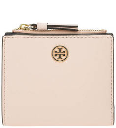 Кошелек из сафьяновой кожи на кнопке Tory Burch