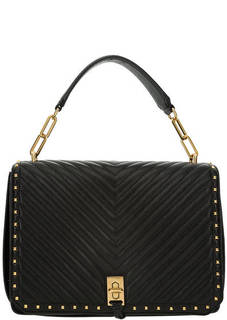 Кожаная сумка сетчел Rebecca Minkoff