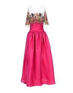 Длинное платье Marchesa