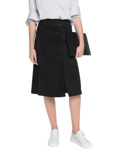 Юбка длиной 3/4 Helmut Lang