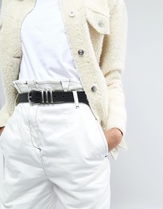 Ремень на талию для джинсов Pieces - Черный