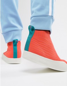 Оранжевые кроссовки adidas Originals Adilette Primeknit Sock Summer CM8227 - Оранжевый
