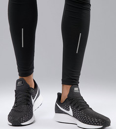Черные кроссовки для широкой стопы Nike Running Air Zoom 35 Pegasus 942853-001 - Черный