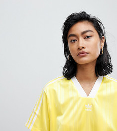 Желтая футболка adidas Originals Fashion League - Желтый