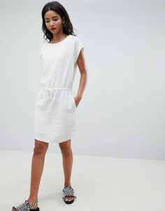 Свободное платье со шнурком Esprit - Белый