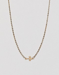 Ожерелье с крестиком DesignB London - Золотой