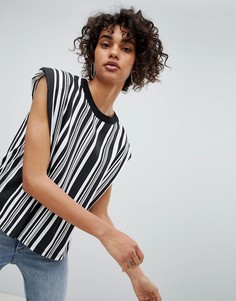 Топ в полоску Cheap Monday - Белый