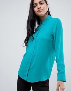 Мягкая рубашка ASOS DESIGN - Синий