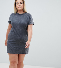 Платье-футболка Missguided Plus - Серый