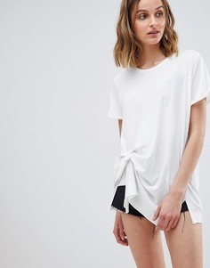 Футболка с узлом AllSaints - Белый