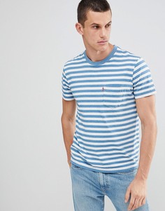 Футболка в полоску с карманом Levis - Синий Levis®