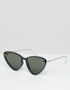 Черные солнцезащитные очки «кошачий глаз» Vans - Черный Spitfire