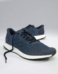Темно-синие кроссовки adidas Running PureBoost DPR BB6293 - Темно-синий