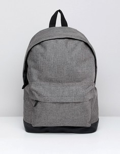 Серый меланжевый рюкзак ASOS DESIGN - Серый