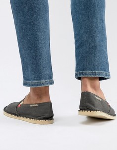 Черные эспадрильи Havaianas Classic - Черный