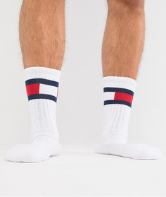 Белые носки с логотипом Tommy Hilfiger 5.0 - Белый
