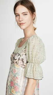 Anna Sui Whisper Rose Maxi