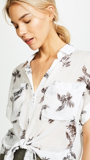 Bella Dahl Rolled Short Sleeve Shirt