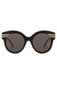 Солнцезащитные очки oversize cat eye acetate - Gucci