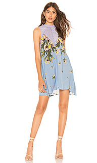 Платье-комбинация с принтом marsha - Free People