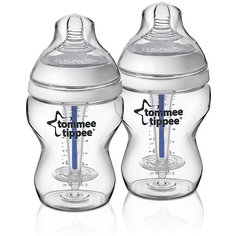 Бутылочки для кормления Tommee Tippee "Closer To Nature" с антиколиковым клапаном 2 шт., 260 мл