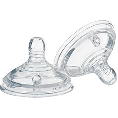 Cоски для бутылочки Tommee Tippee "Close to nature", с 0 мес., медленный поток, 2 шт.
