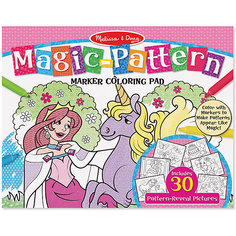 "Раскрась по шаблону" Melissa &amp; Doug, розовая раскраска