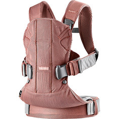 Рюкзак-переноска BabyBjorn ONE Mesh new version, тёмно-розовый