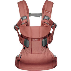 Рюкзак-переноска BabyBjorn ONE Soft Cotton Mix, терракотовый