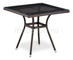 Стол обеденный T283BNT-W2390-80x80 Brown Afina